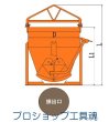 画像2: 釜原鉄工所 大口径型生コンバケット【運賃別途お見積もり】 (2)