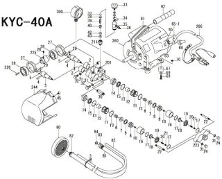 キョーワ電動テストポンプKY-40A用部品