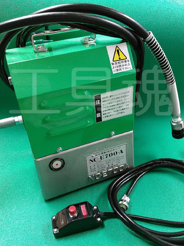 イズミ 電動油圧ポンプ 油圧ポンプ 電動ウインチ 泉精器 電動 - 道具、工具