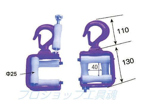 ダイワ製作所4面金車